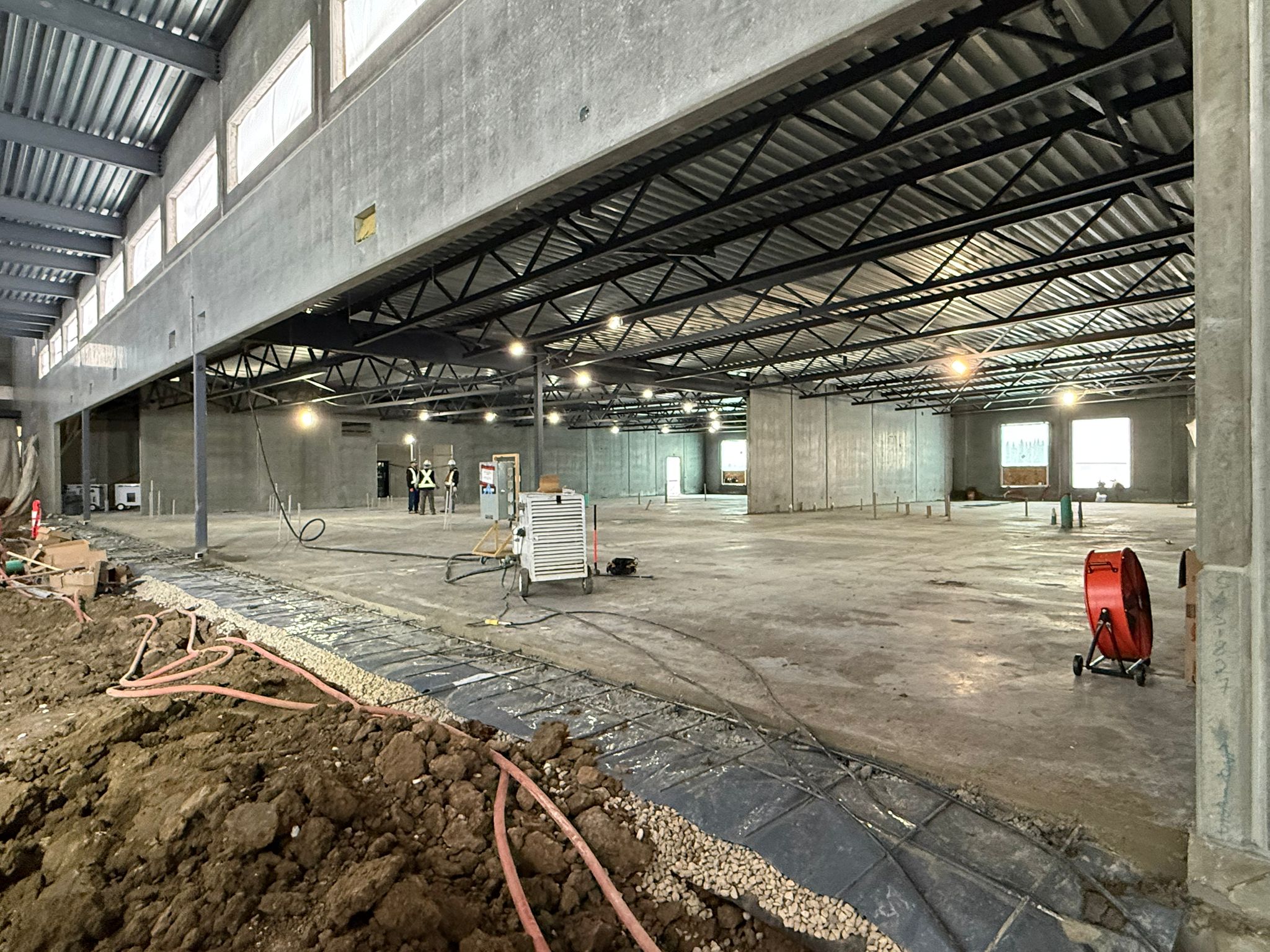 Building completely sealed