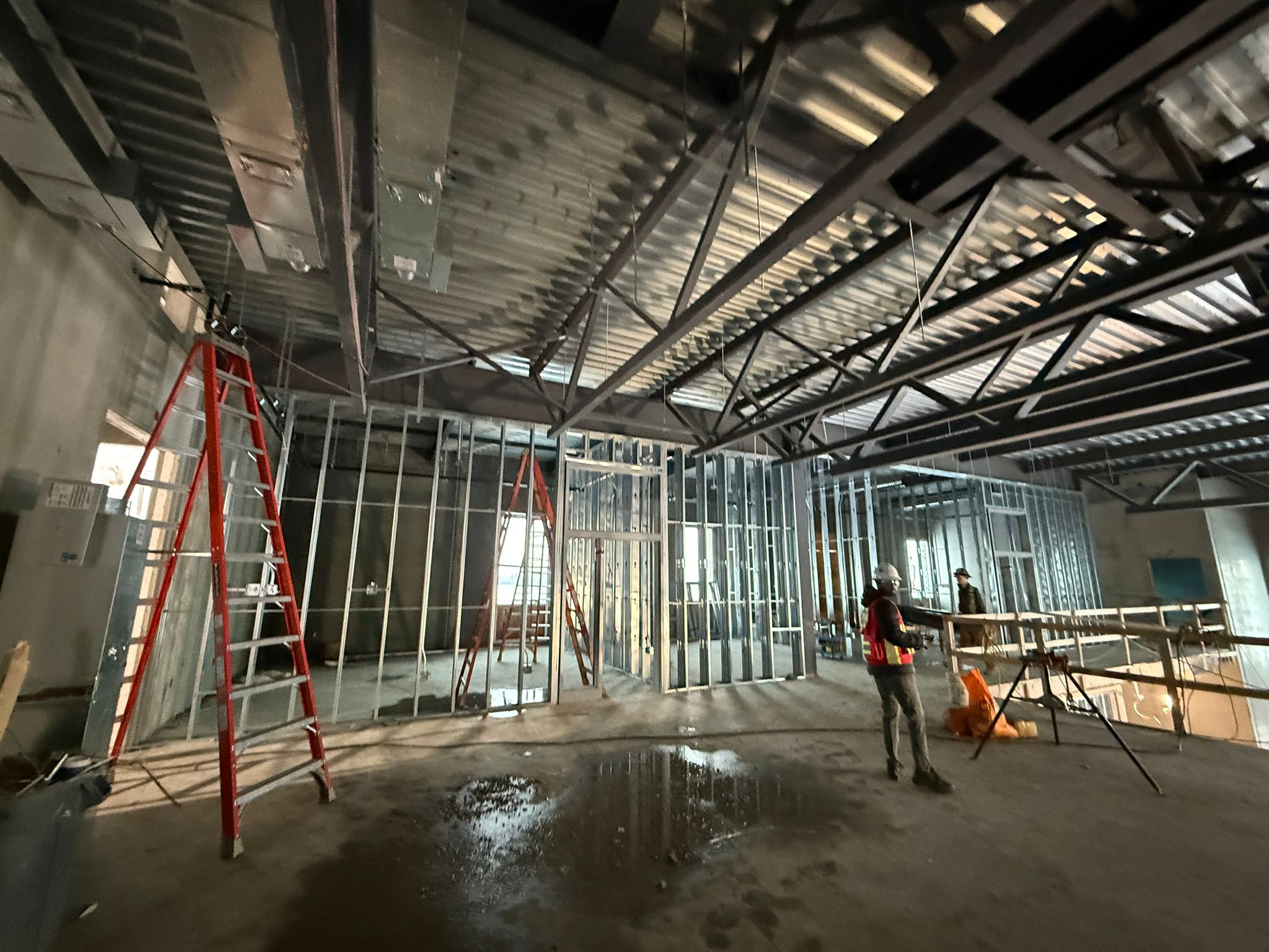 Building completely sealed