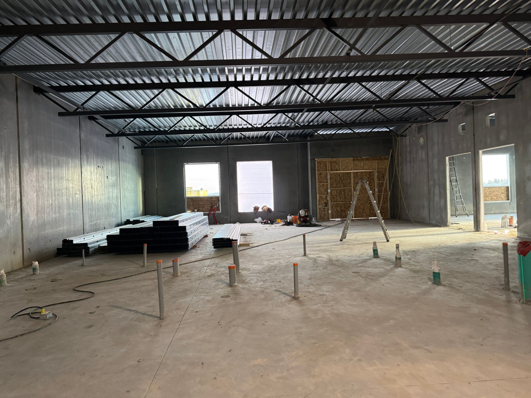 Building completely sealed