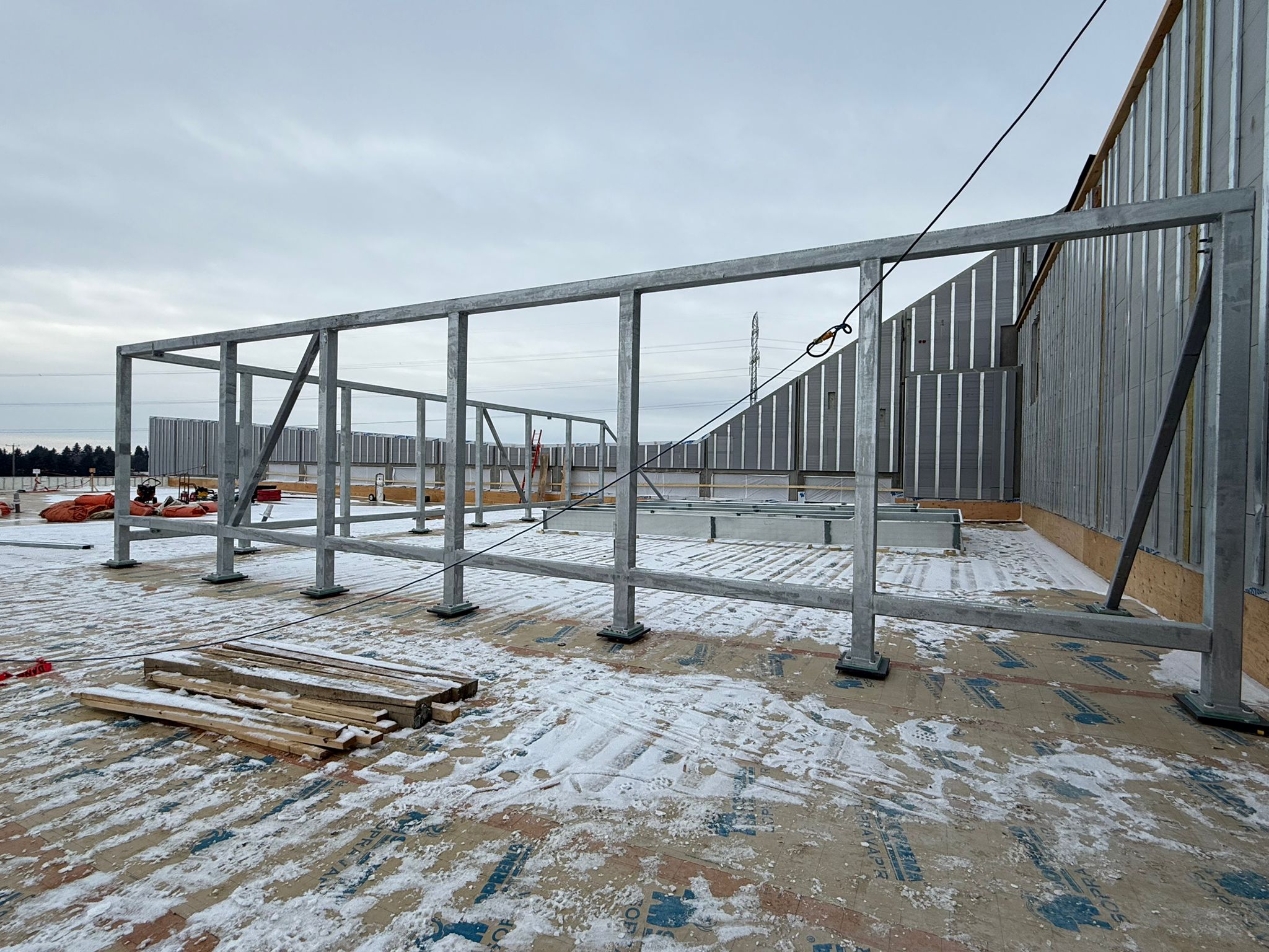 Building completely sealed