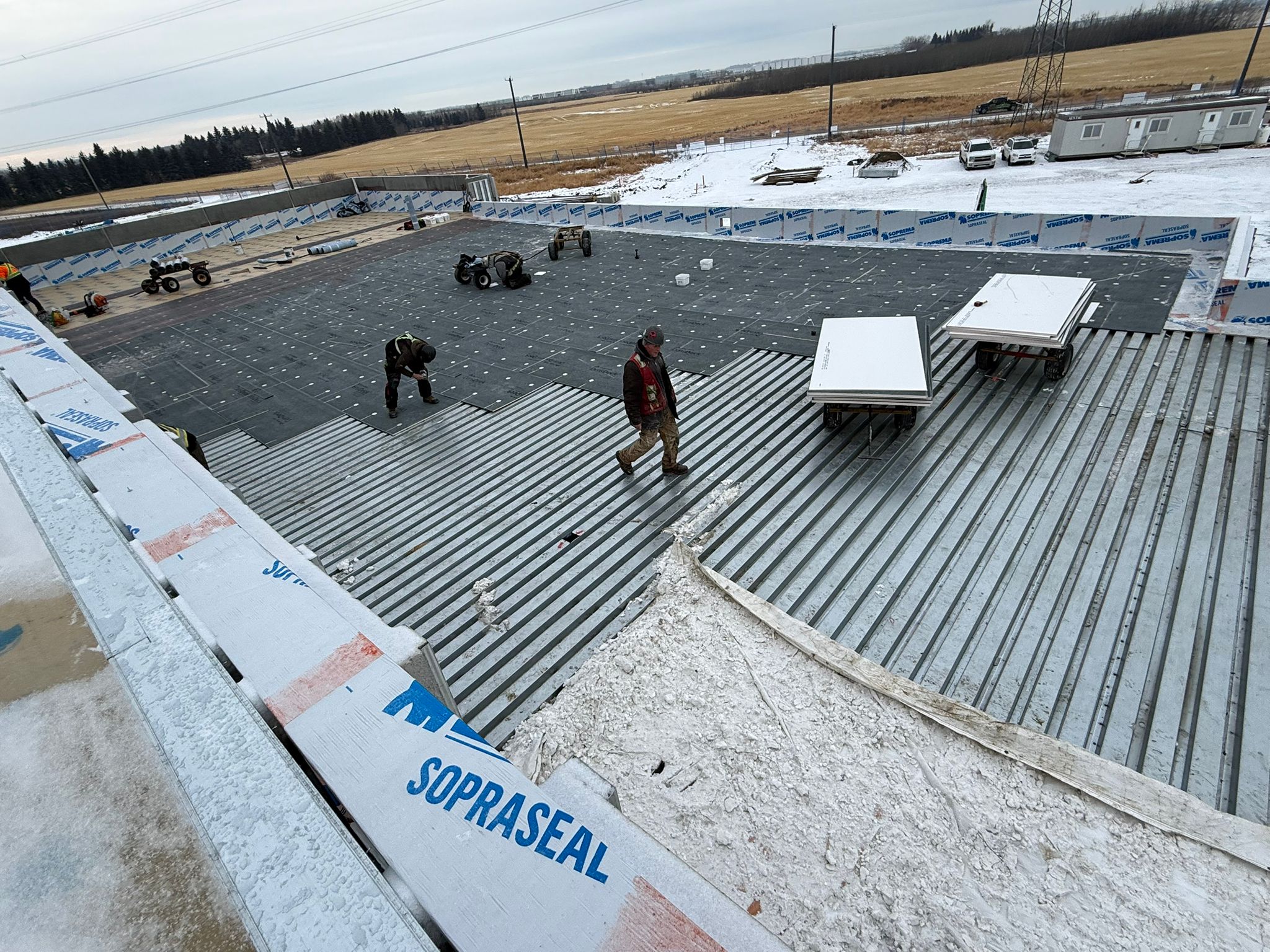 Building completely sealed